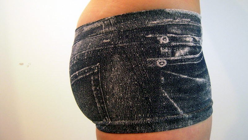 Illustration for article titled This Is What Happens When Jeans, Leggings, & Underpants Mix